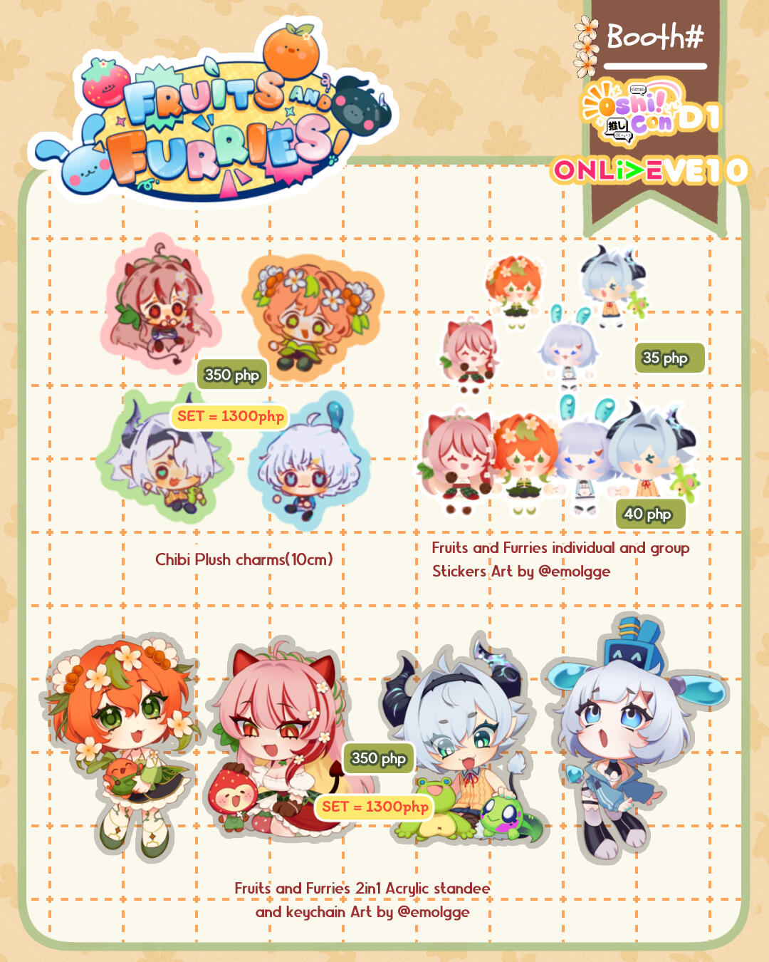 Fruits and Furries Merch